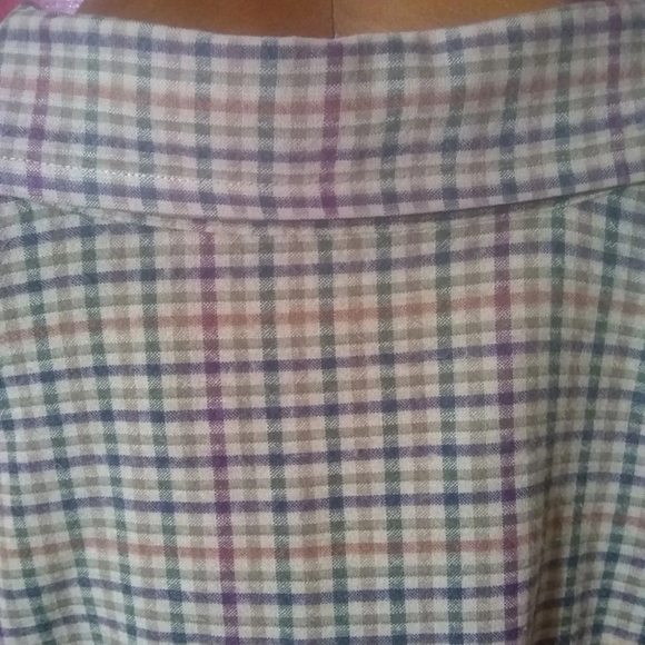 NAUTICA VINTAGE Y2K MENS BUTTON UP PLAID SHIRT - Picture 5 of 7